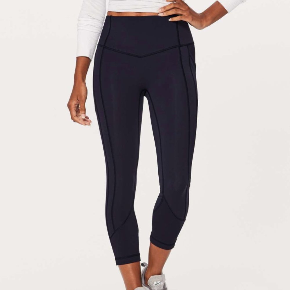 Lululemon All the Right Places Crop - True Navy